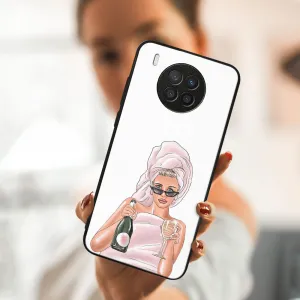MY ART Silikónový obal Huawei Nova 8i CHAMPAGNE (134)