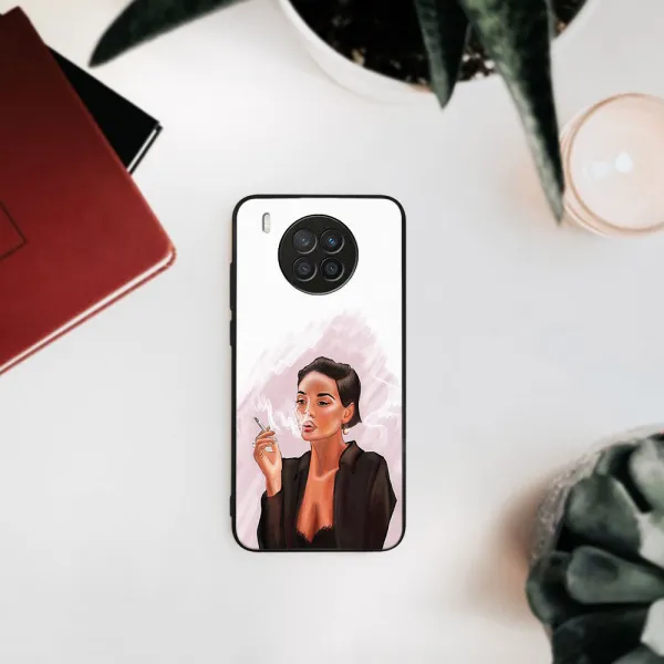 MY ART Silikónový obal Huawei Nova 8i CIGARETTE (135)
