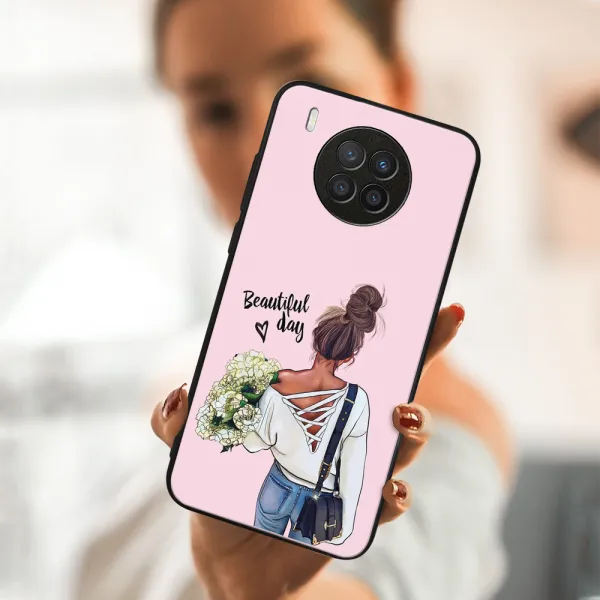 MY ART Silikónový obal Huawei Nova 8i DAY (136)