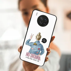 MY ART Silikónový obal Huawei Nova 8i NO DRAMA (138)