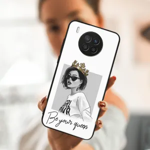 MY ART Silikónový obal Huawei Nova 8i QUEEN (139)