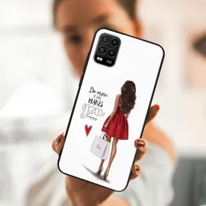MY ART Silikónový obal Xiaomi Mi 10 Lite RED DRESS (137)
