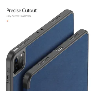 DUX DOMO Zaklápacie puzdro Apple iPad Pro 11 (2022 / 2021 / 2020 / 2018) modré