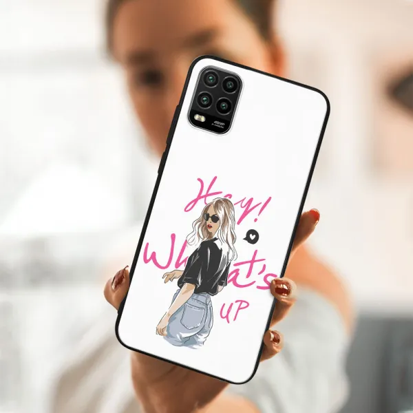 MY ART Silikónový obal Xiaomi Mi 10 Lite WHATSUP (132)