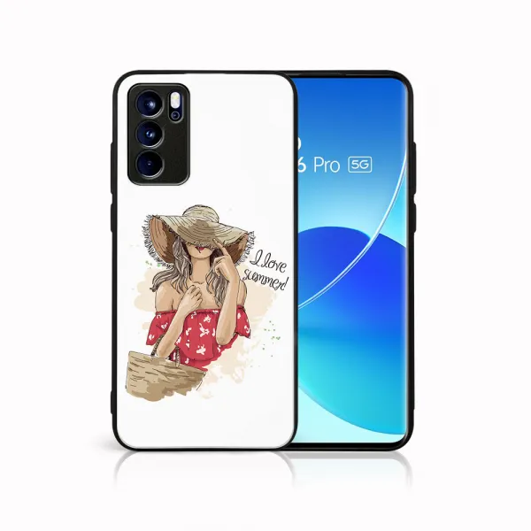 MY ART Silikónový obal Oppo Reno6 Pro 5G (Mediatek) SUMMER (129)