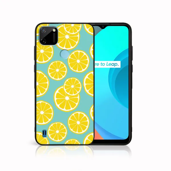 MY ART Silikónový obal Realme C11 LEMON (121)