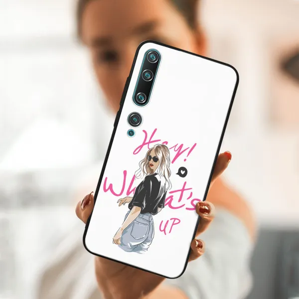 MY ART Silikónový obal Xiaomi Mi 10 / Mi 10 Pro WHATSUP (132)