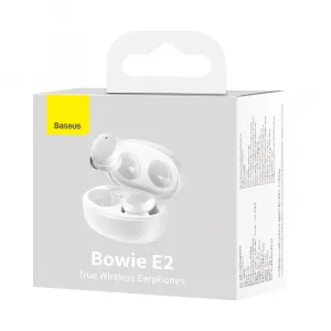 BASEUS BOWIE E2 Bezdrôtové slúchadlá biele