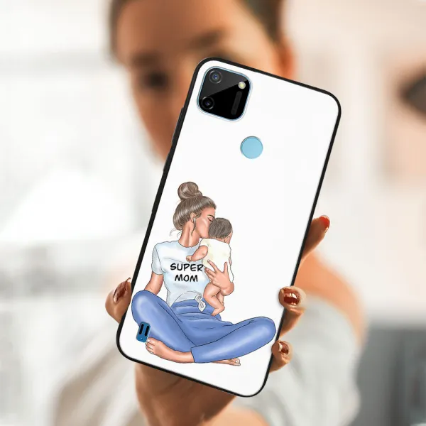 MY ART Silikónový obal Realme C11 SUPERMOM (112)