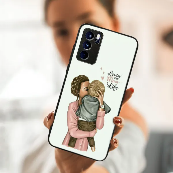 MY ART Silikónový obal Oppo Reno6 Pro 5G (Mediatek) MOM LIFE (118)
