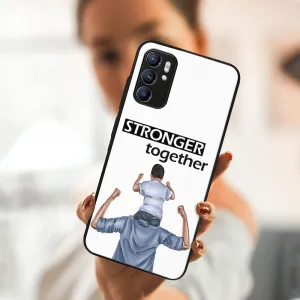 MY ART Silikónový obal Oppo Reno6 5G DADDY (116)