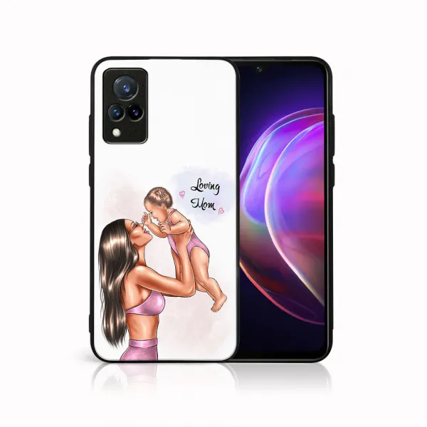 MY ART Silikónový obal Vivo V21 5G LOVING MOM (115)