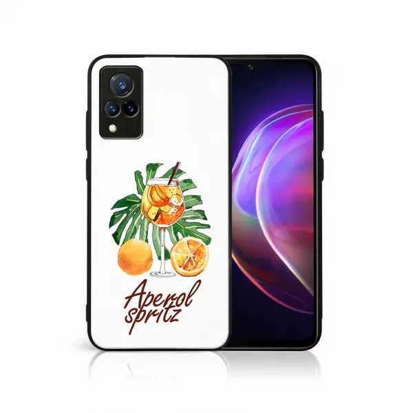 MY ART Silikónový obal Vivo V21 5G APEROL (127)