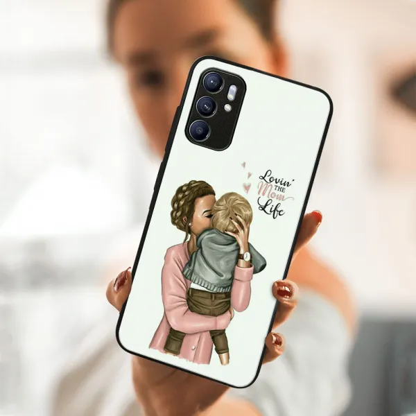 MY ART Silikónový obal Oppo Reno6 5G MOM LIFE (118)