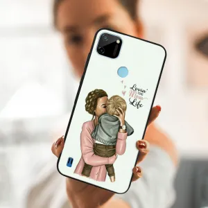 MY ART Silikónový obal Realme C11 MOM LIFE (118)