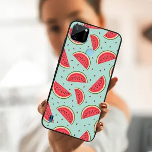 MY ART Silikónový obal Realme C11 WATERMELON (120)