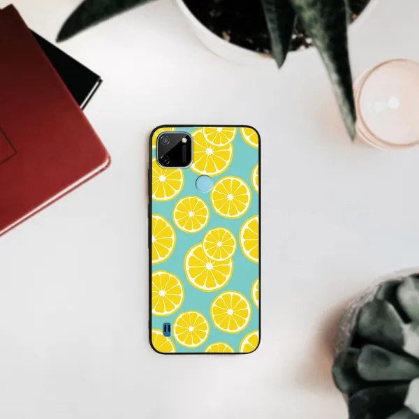MY ART Silikónový obal Realme C11 LEMON (121)