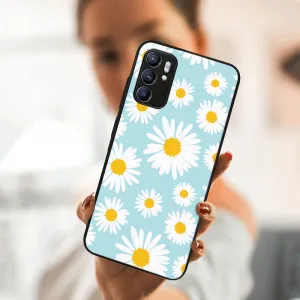 MY ART Silikónový obal Oppo Reno6 5G CAMOMILE (124)