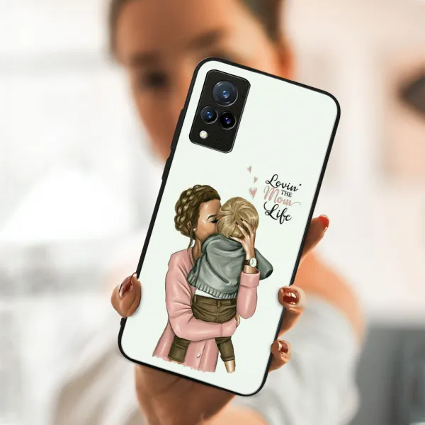 MY ART Silikónový obal Vivo V21 5G MOM LIFE (118)