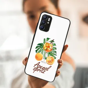 MY ART Silikónový obal Oppo Reno6 5G APEROL (127)