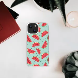 MY ART Silikónový obal Apple iPhone 13 WATERMELON (120)