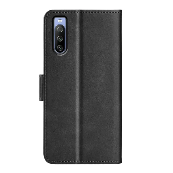 SIDE Peňaženkové puzdro Sony Xperia 10 IV 5G čierne