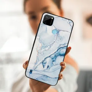 MY ART Silikónový obal Realme C11 LIGHT BLUE (149)