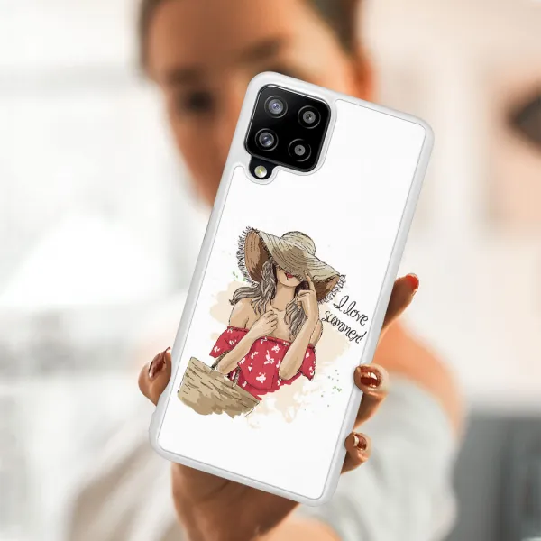 MY ART Silikónový obal Samsung Galaxy A22 SUMMER (129)