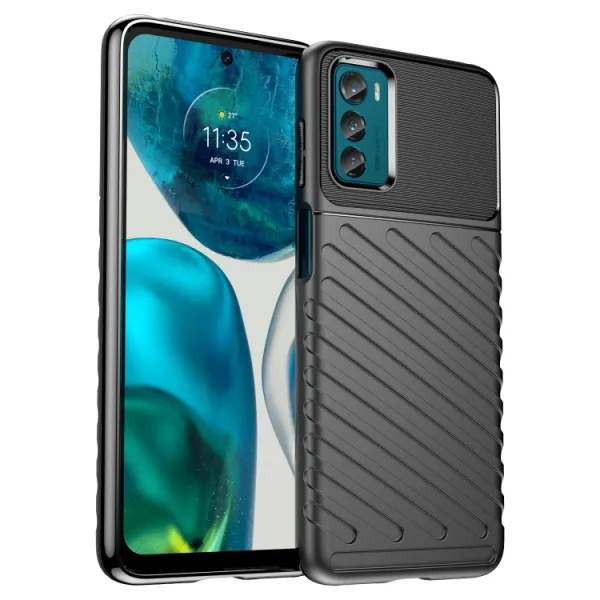 THUNDER Ochranný kryt Motorola Moto G42 čierny