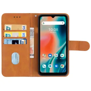 SMOOTH Peňaženkové puzdro Umidigi Bison X10 Pro hnedé