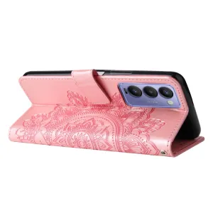 ART Peňaženkový kryt Tecno Camon 18 BLOOM ružový