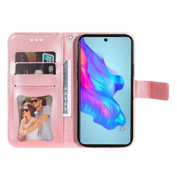 ART Peňaženkový kryt Tecno Camon 18 BLOOM ružový