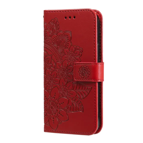 ART Peňaženkový kryt Tecno Camon 18 BLOOM červený