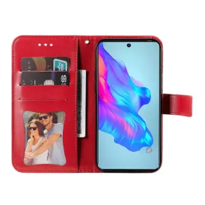 ART Peňaženkový kryt Tecno Camon 18 BLOOM červený