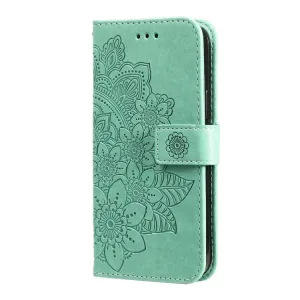 ART Peňaženkový kryt Tecno Camon 18 BLOOM zelený