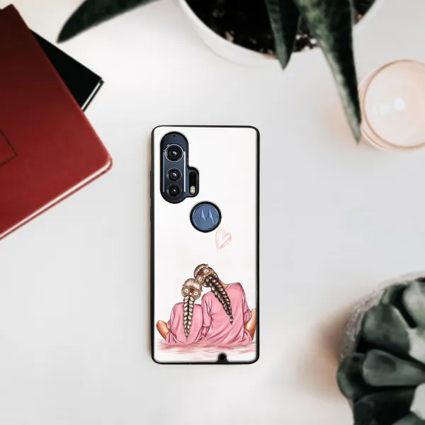 MY ART Silikónový obal Motorola Edge Plus DAUGHTER (114)
