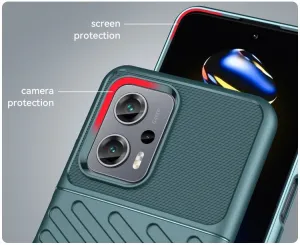 THUNDER Ochranný kryt Xiaomi Poco X4 GT zelený