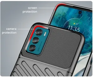 THUNDER Ochranný kryt Motorola Moto G42 čierny