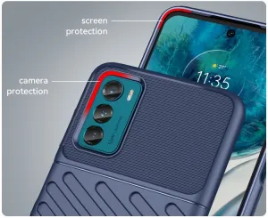 THUNDER Ochranný kryt Motorola Moto G42 modrý