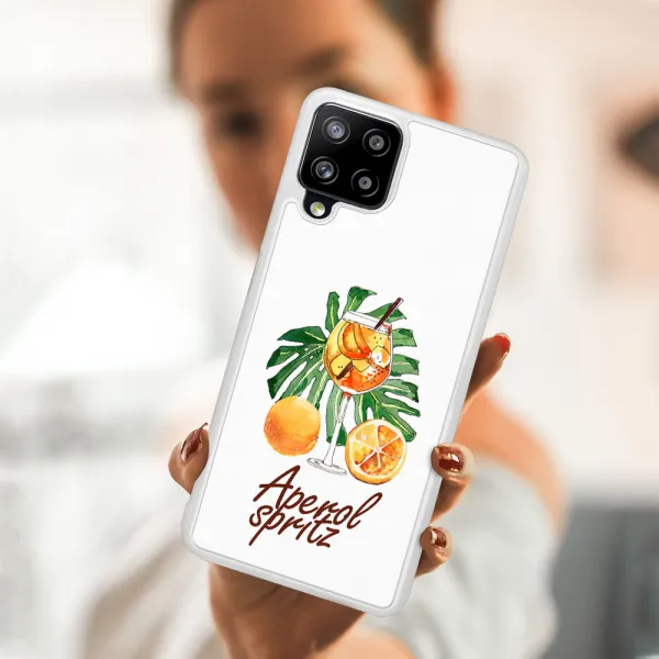 MY ART Silikónový obal Samsung Galaxy A22 APEROL (127)