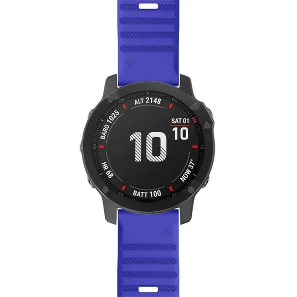 SILICONE Remienok Garmin Fenix 7X zafírovo modrý