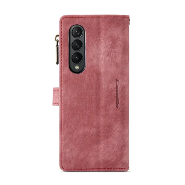 WALLET Ochranný kryt s peňaženkou 2v1 pre Samsung Galaxy Z Fold 3 5G červený