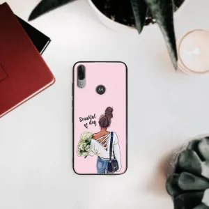 MY ART Silikónový obal Motorola Moto E6 Plus DAY (136)