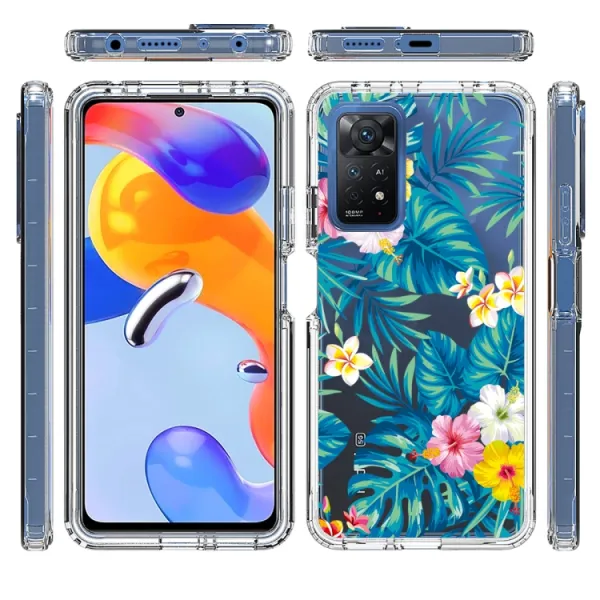 DUAL ART Odolný kryt Xiaomi Redmi Note 11 Pro JUNGLE