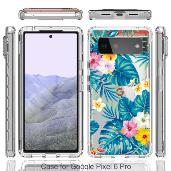 DUAL ART Odolný kryt Google Pixel 6 JUNGLE