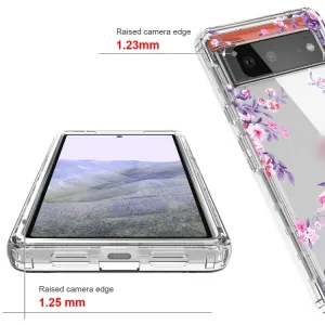 DUAL ART Odolný kryt Google Pixel 6 Pro ROSES