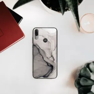 MY ART Silikónový obal Motorola Moto E6 Plus BLACK INK (146)