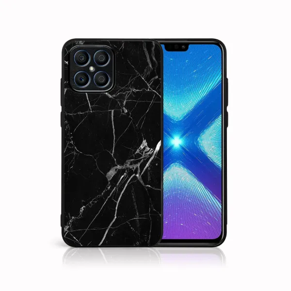 MY ART Ochranný obal Honor X8 BLACK MARBLE (142)