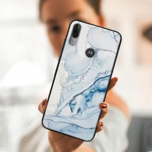 MY ART Silikónový obal Motorola Moto E6 Plus LIGHT BLUE (149)