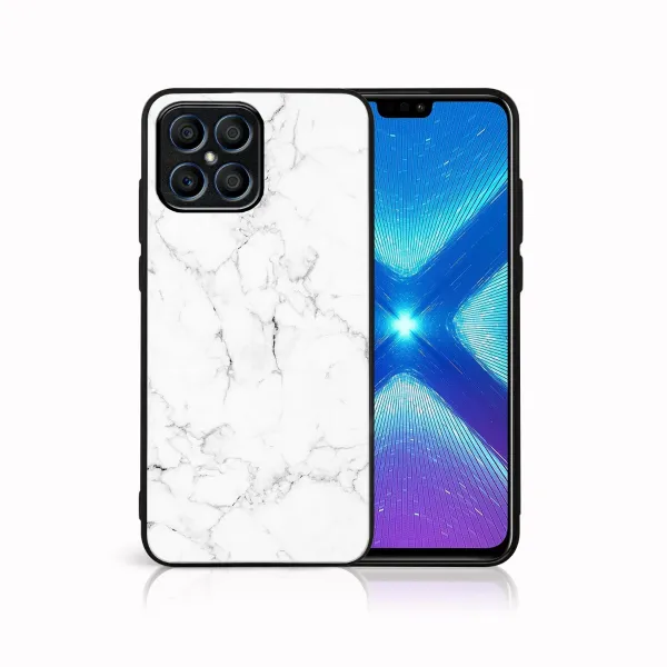 MY ART Ochranný obal Honor X8 WHITE MARBLE (144)